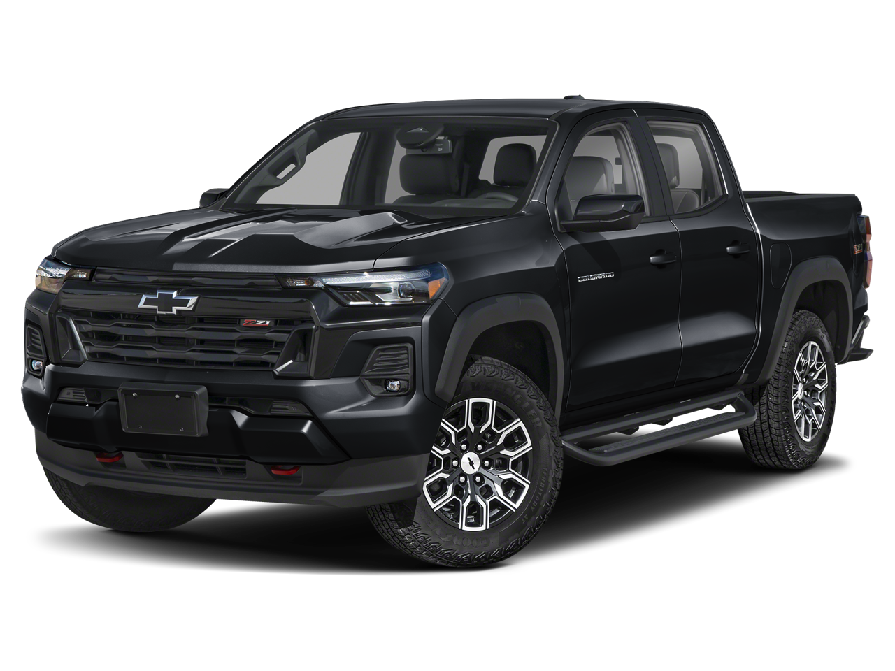 2024 Chevrolet Colorado Z71 in Sterling Gray Metallic — front three-quarter view