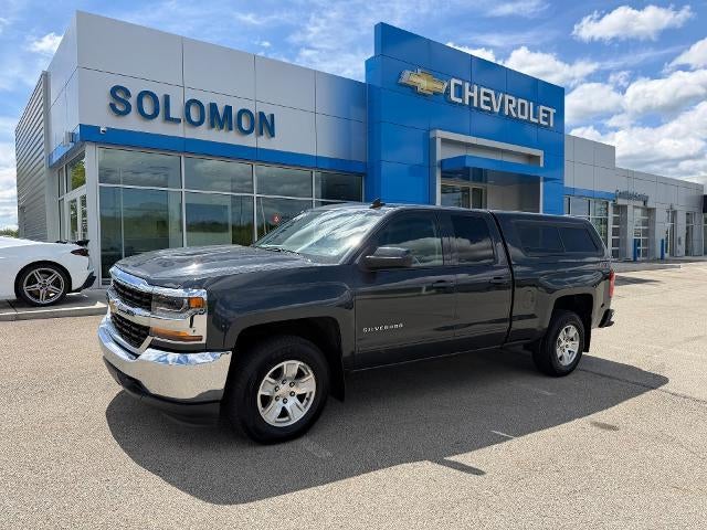 2019 Chevrolet Silverado LD LT in Graphite Metallic — front three-quarter view