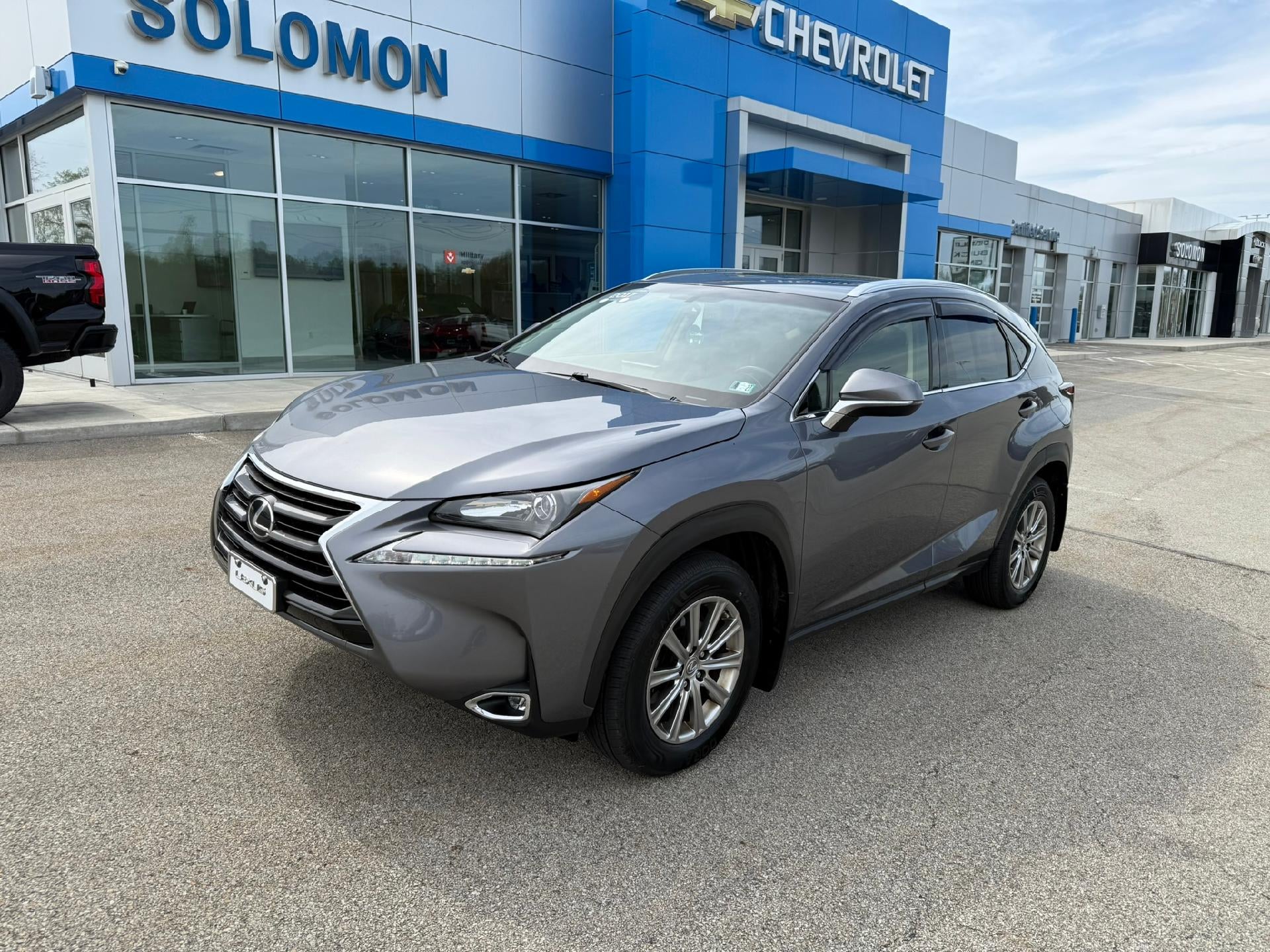 2017 Lexus NX 200t NX Turbo in Gray — front three-quarter view